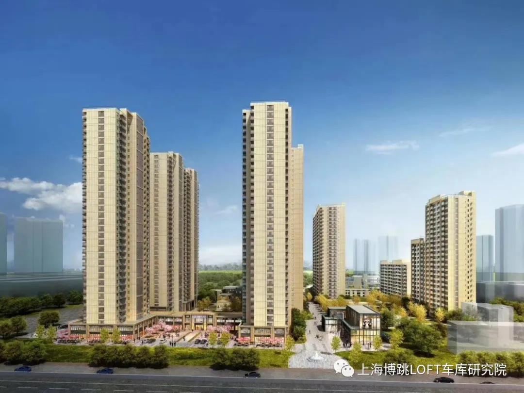 南岸采用了LOFT车库武汉当代集团春风十里项目现已结构封顶！